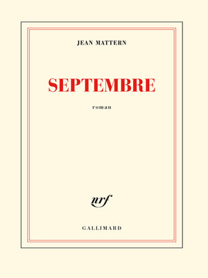 cover image of Septembre